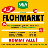 gea flohmarkt, januar 2022